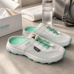NWOB Men's Fitory Slide Sneakers Size EU42 US 9